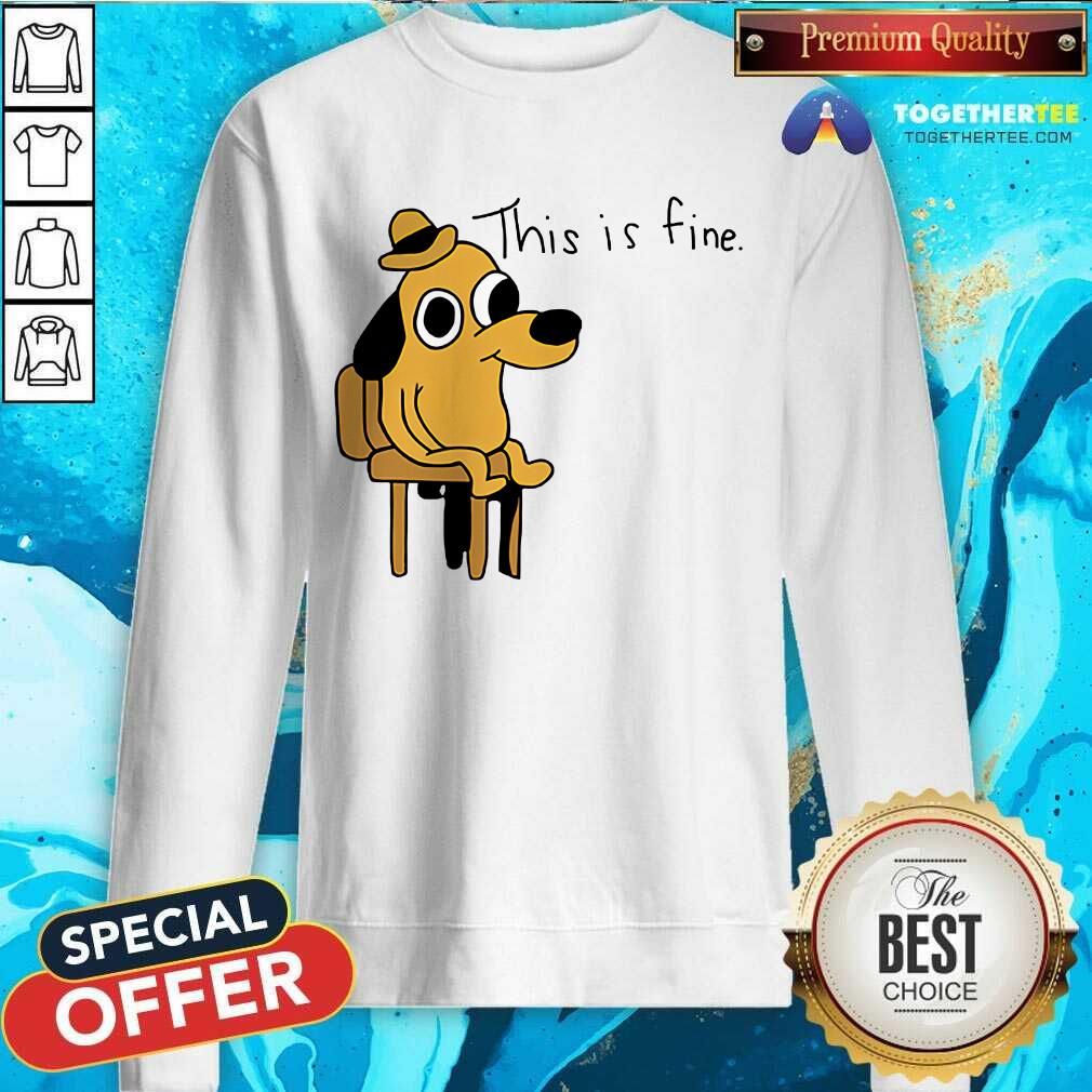 This Is Fine T-shirt - Image 5