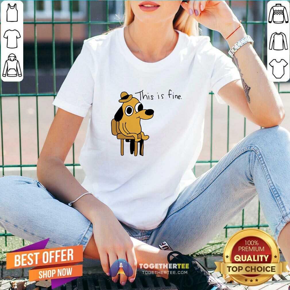 This Is Fine T-shirt - Image 3