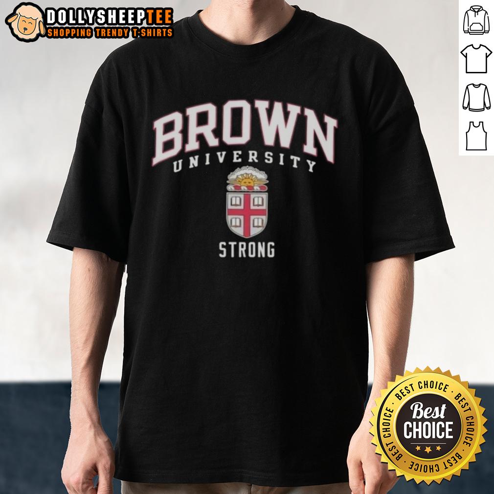 Original Brown University Strong Logo T-Shirt