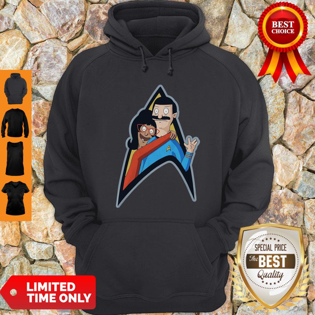 Good Star Trek Bob Burgers And Linda Belcher Shirt - Image 2
