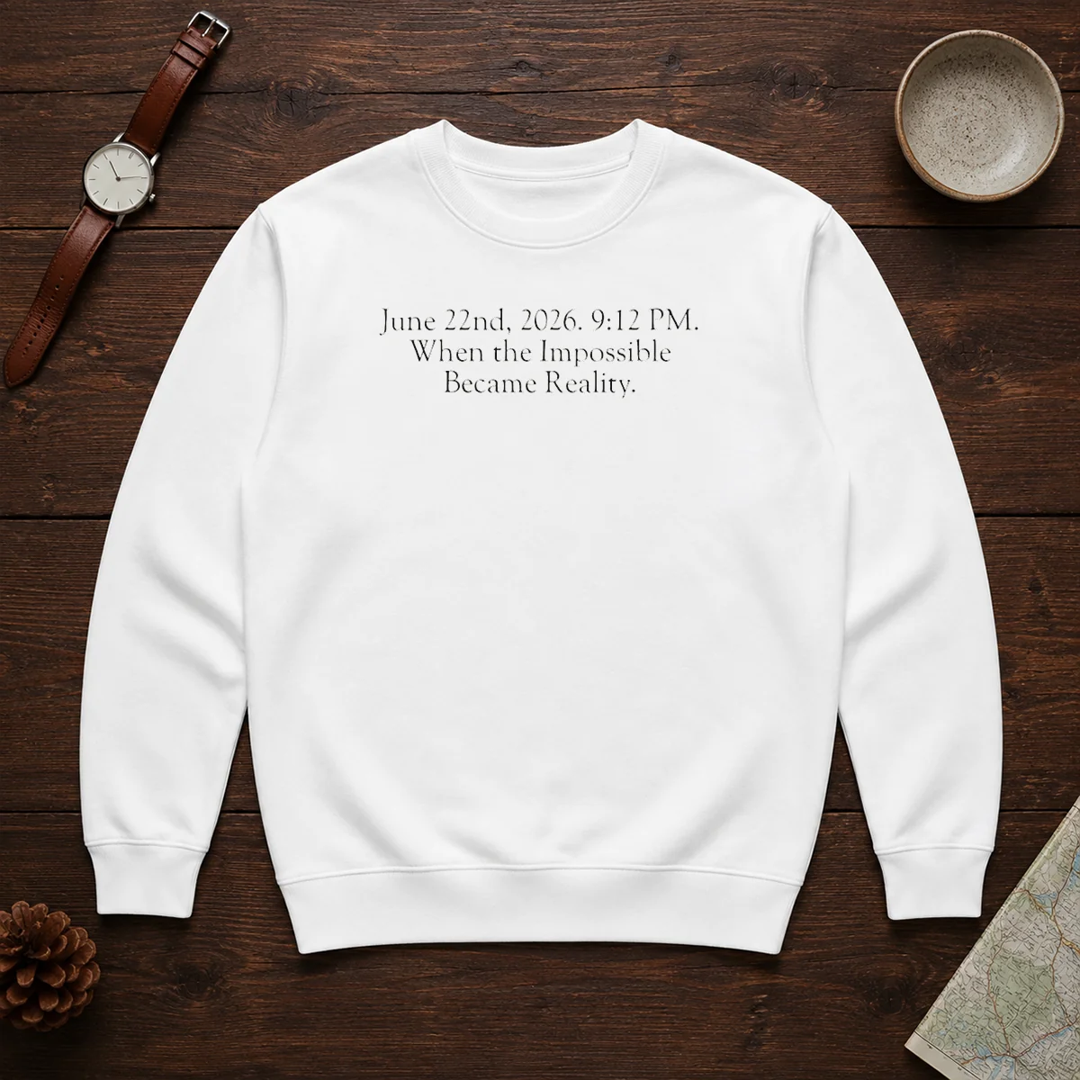 Pretty June 22nd 2026 9 12 PM When The Impossible Became Reality Shirt - Image 7