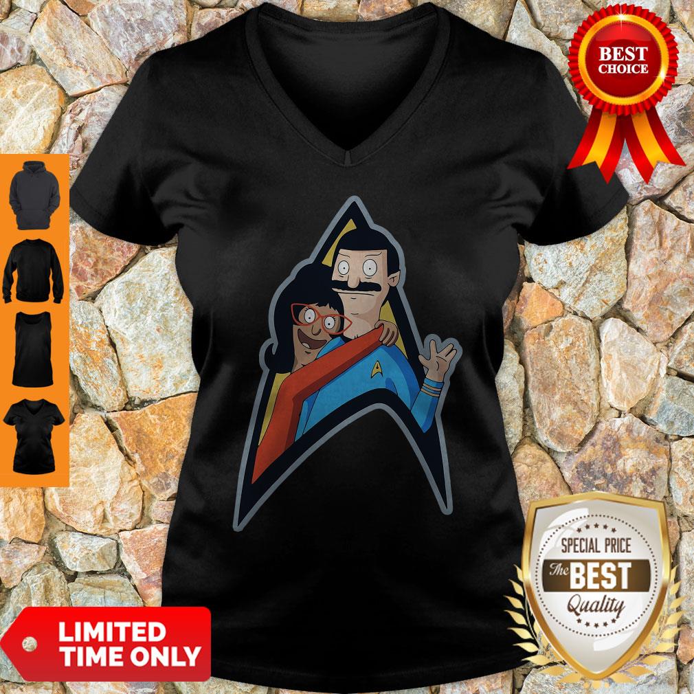 Good Star Trek Bob Burgers And Linda Belcher Shirt - Image 3
