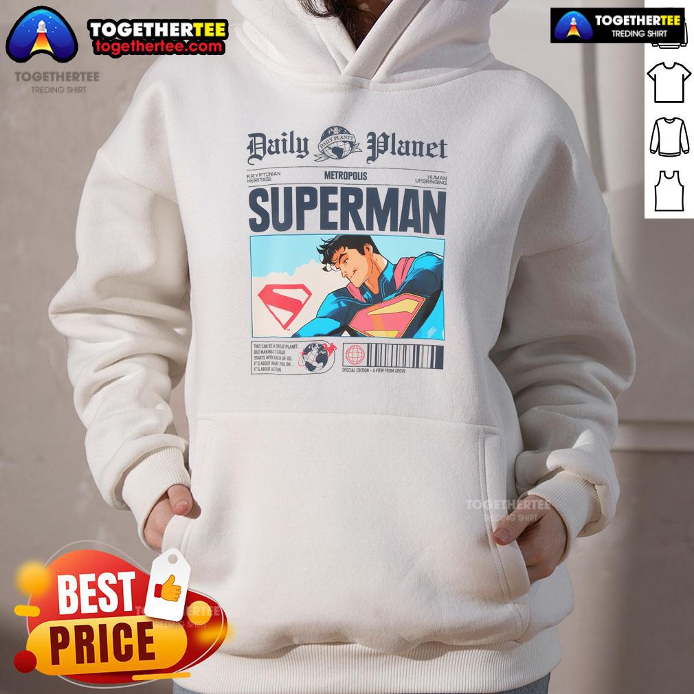 Official Daily Planet Superman Newspaper T-Shirt - Image 2