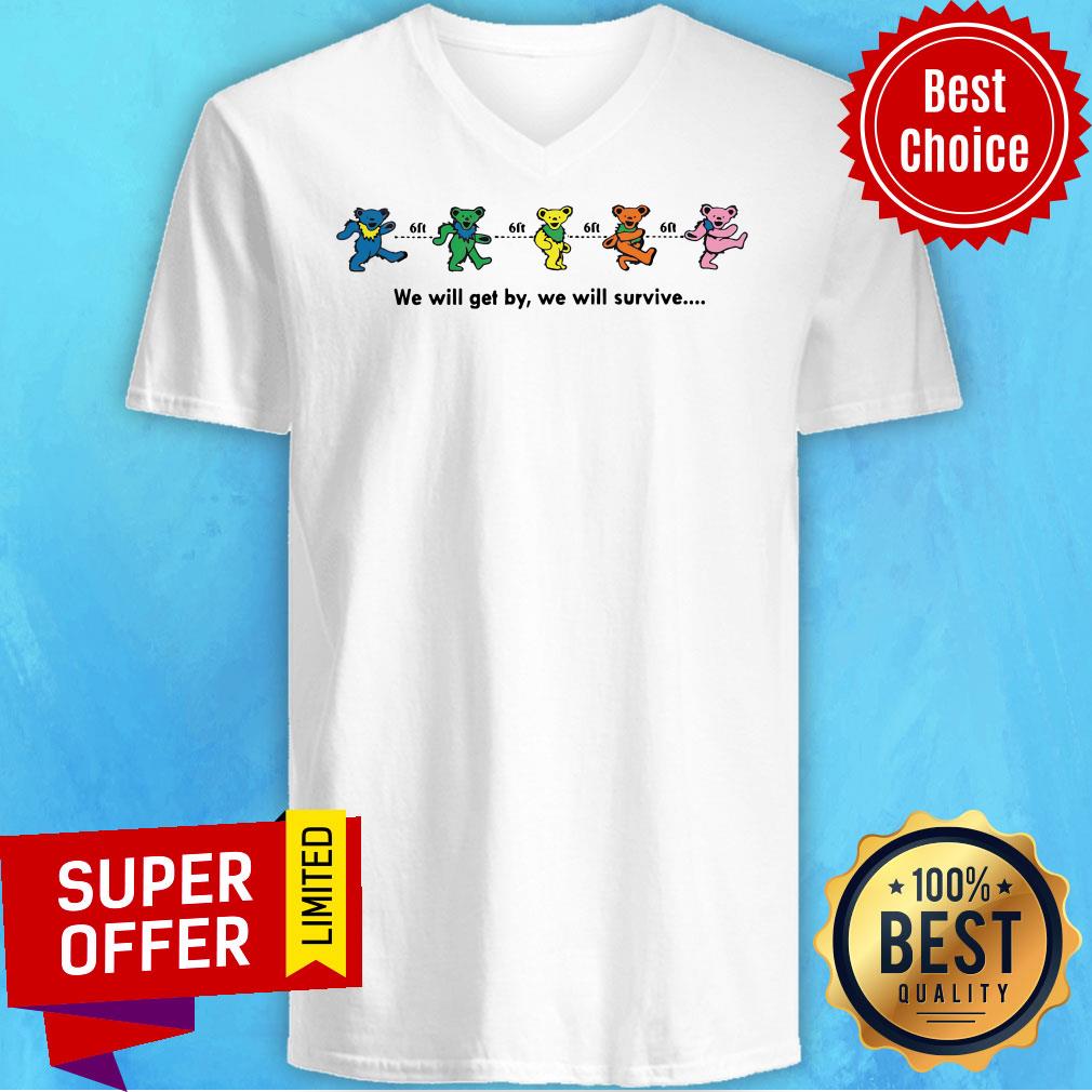 Awesome We Will Get By We Will Survive Shirt - Image 4