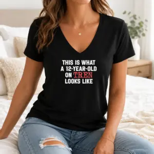 Alternative view of Hot This Is What A 12 Year Old On Tren Looks Like Shirt