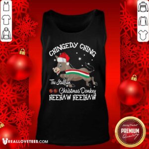 Alternative view of Good Chingedy Ching Dominick The Christmas Donkey Hee Haw Shirt