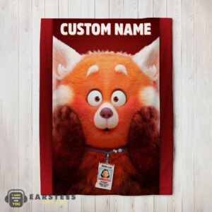 Good Disney Pixar Turning Red Blanket Fleece Customized Blanket