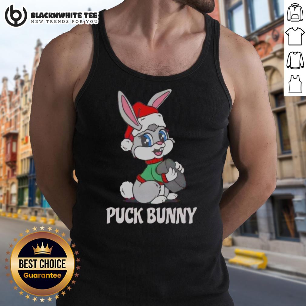 Original Puck Bunny Christmas T-Shirt - Image 4