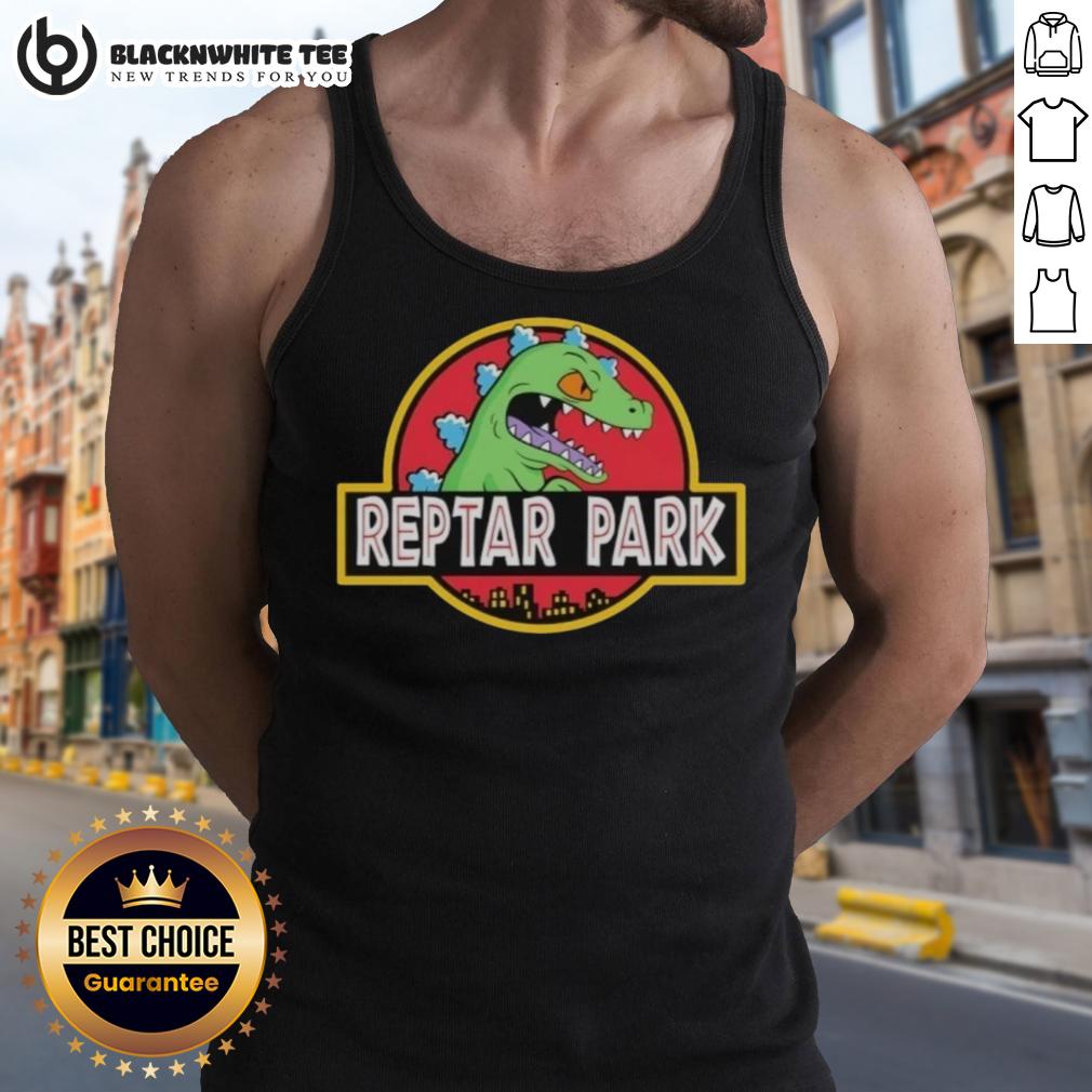 Original Reptar Park Rugrats Movie Cartoon T-Shirt - Image 4