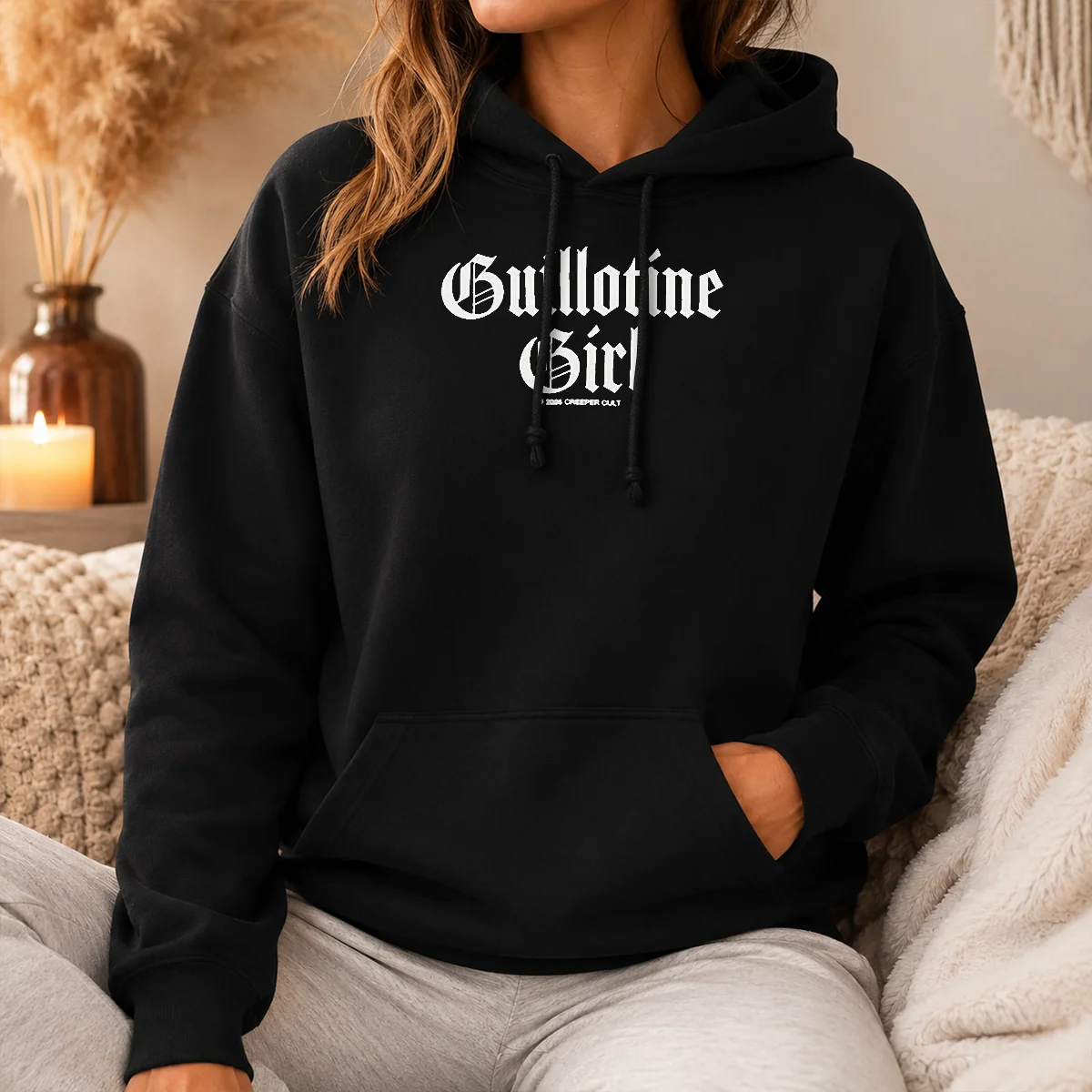 Original Guillotine Girl 2026 Creeper Cult Shirt - Image 5