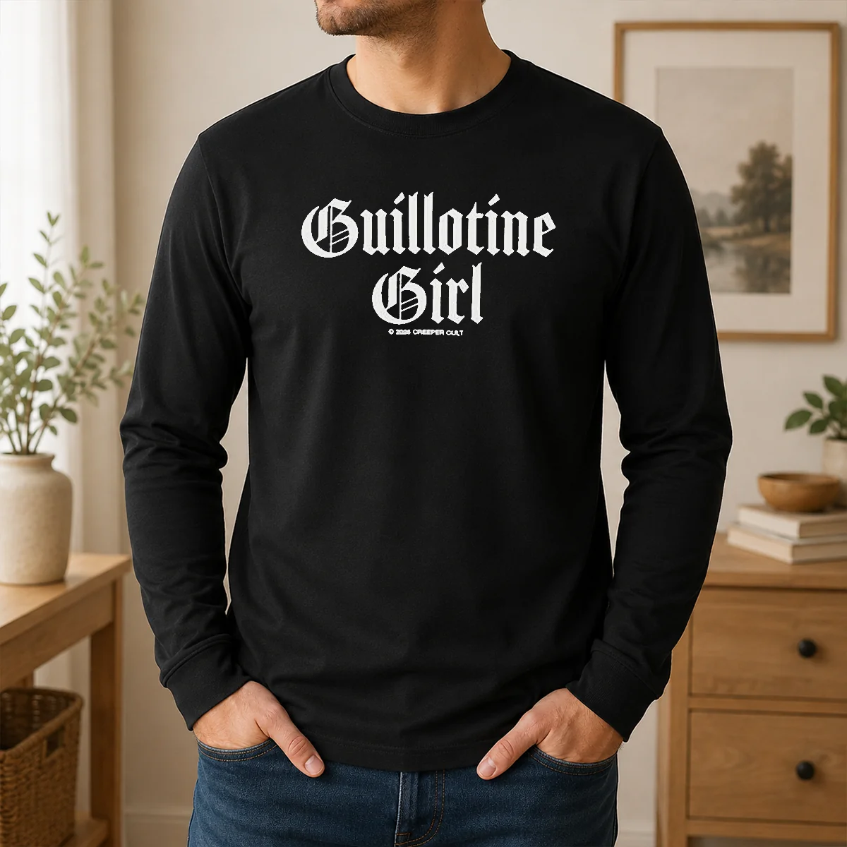 Original Guillotine Girl 2026 Creeper Cult Shirt - Image 6