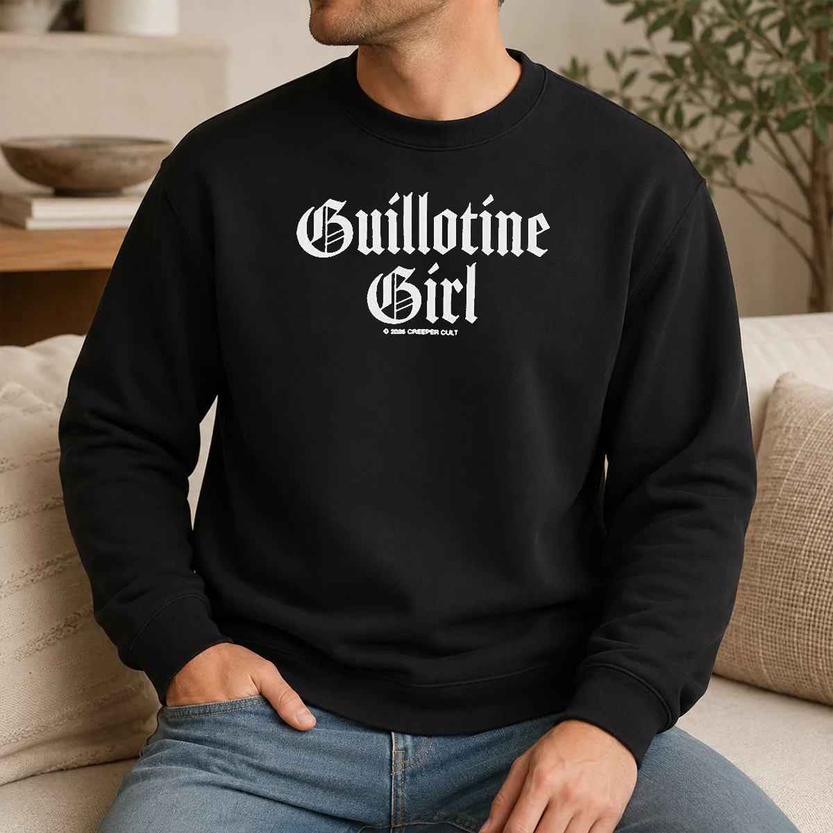 Original Guillotine Girl 2026 Creeper Cult Shirt - Image 7