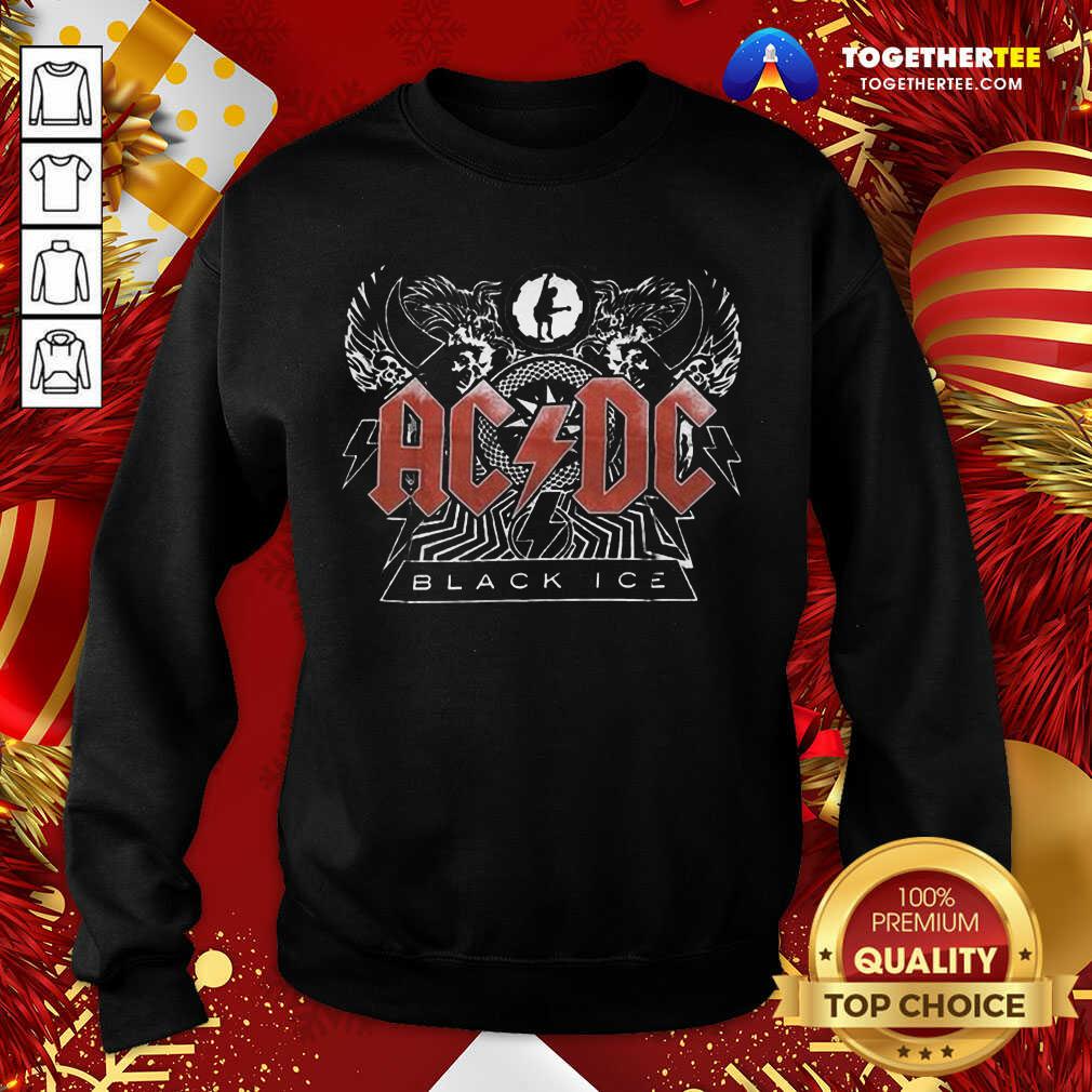 Beautiful AC DC Rock And Roll Band Black Ice T-Shirt - Image 4