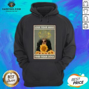 Alternative view of Nice Easily Distracted By Music And Sunflowers Lose Your Mind Find Your Soul Girl Shirt