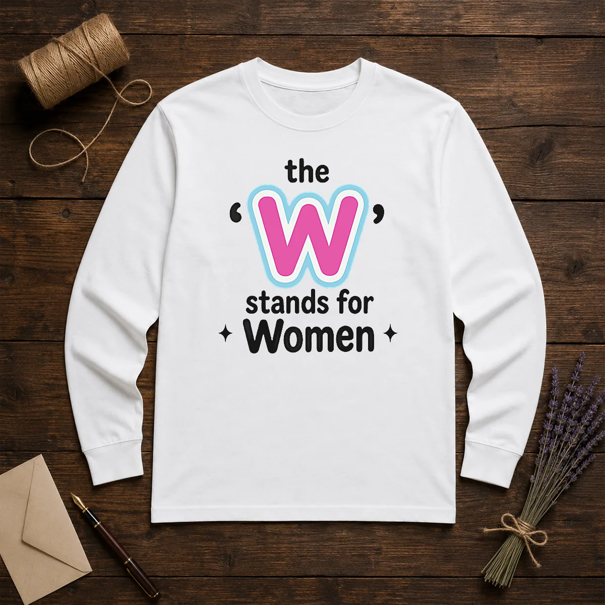 Official The W Stands For Women Shirt - Image 5