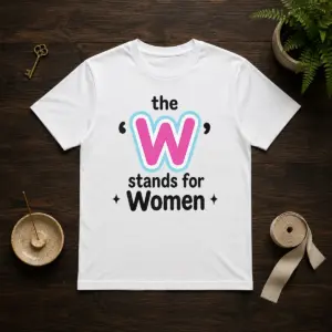 Official The W Stands For Women Shirt