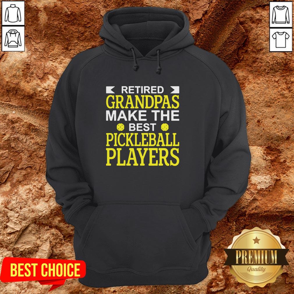 Retired Grandpas Make The Best Pickleball Players Shirt - Image 5