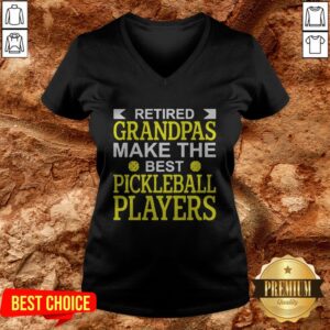Alternative view of Retired Grandpas Make The Best Pickleball Players Shirt
