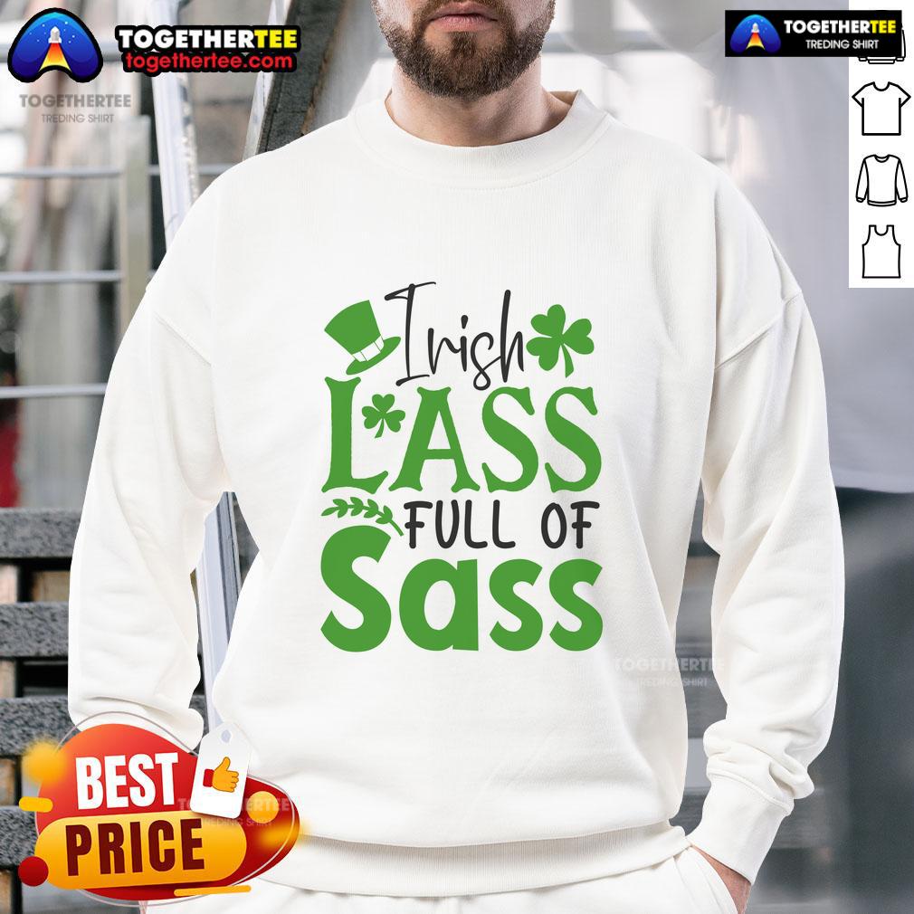 Official Irish Lass Full Of Sass T-Shirt - Image 5