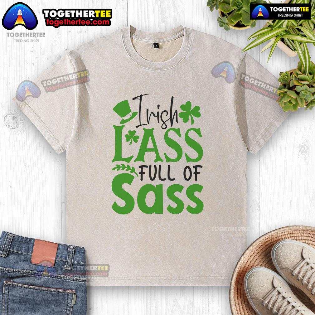 Official Irish Lass Full Of Sass T-Shirt - Image 6