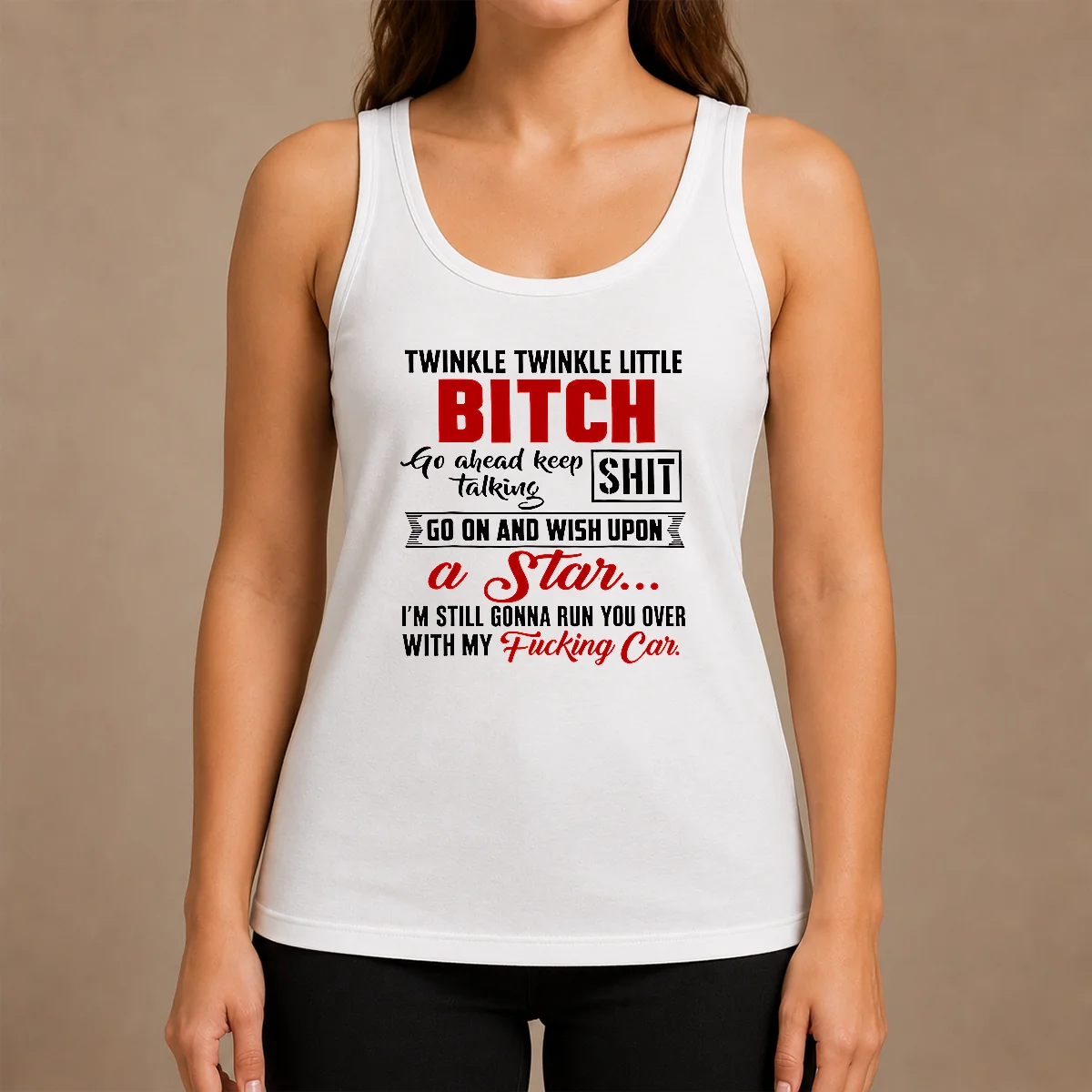 Original Twinkle Twinkle Little Bitch Go Ahead Keep Talking Shit Wish Upon A Star Quote Shirt - Image 3