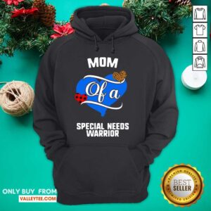 Alternative view of Fantastic Mom Of A Special Needs Warrior Heart Shirt