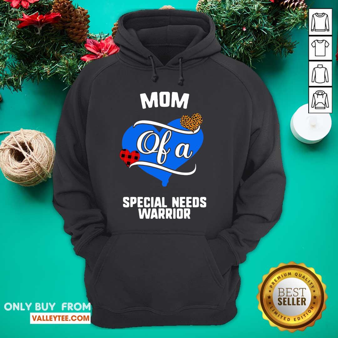 Fantastic Mom Of A Special Needs Warrior Heart Shirt - Image 2
