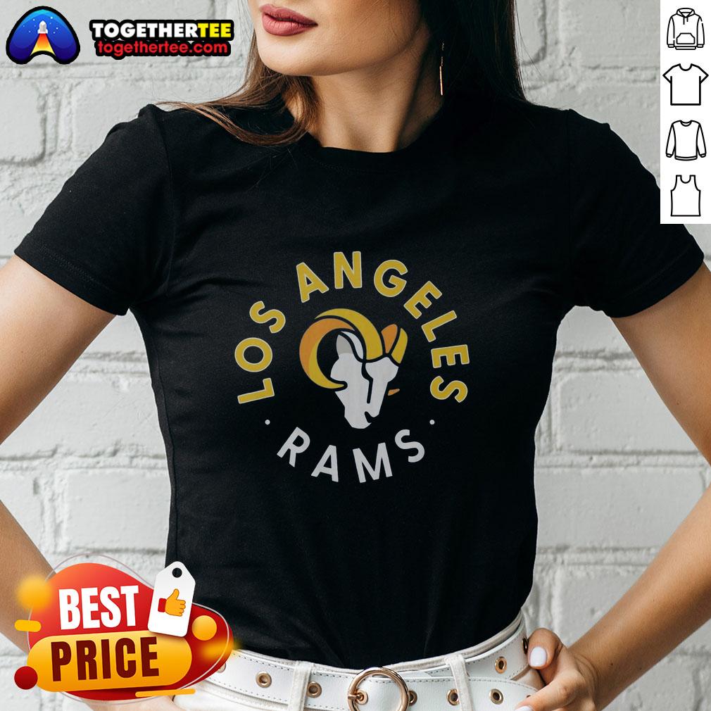 Awesome Los Angeles Rams Circle T-Shirt - Image 3