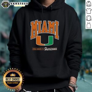 Alternative view of Hot University Of Miami Hurricanes Coral Gables Fl T-Shirt