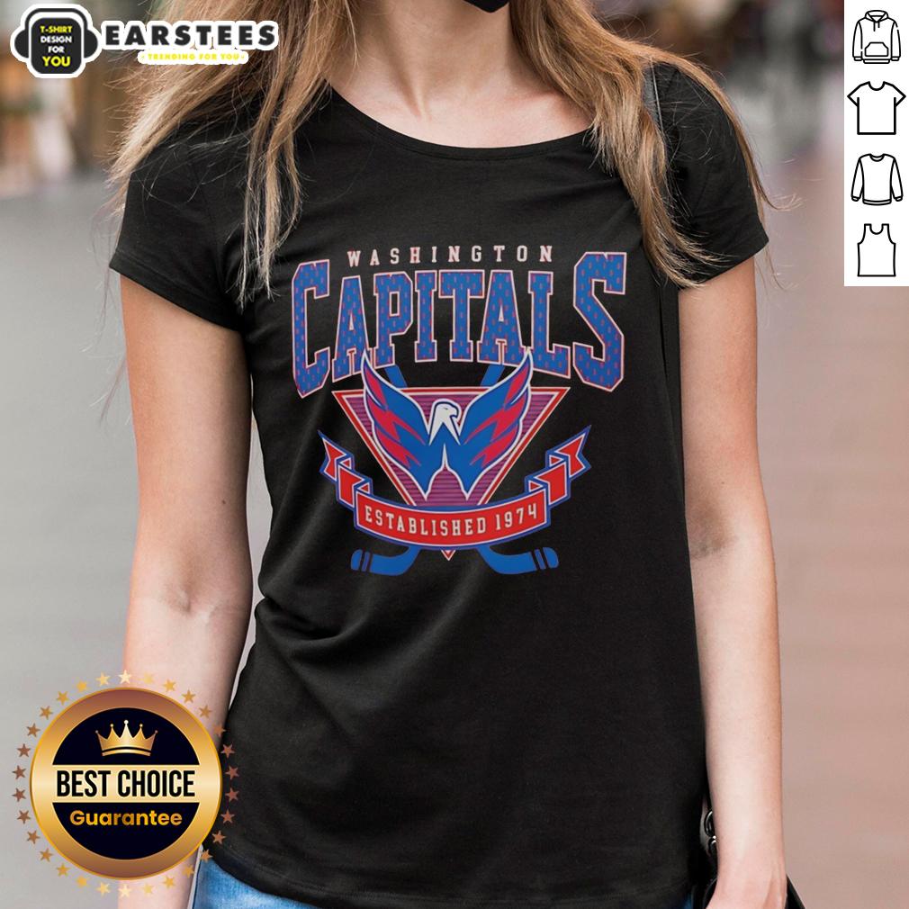 Hot Washington Capitals Nhl Established 1974 T-Shirt - Image 3