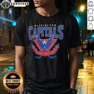 Hot Washington Capitals Nhl Established 1974 T-Shirt