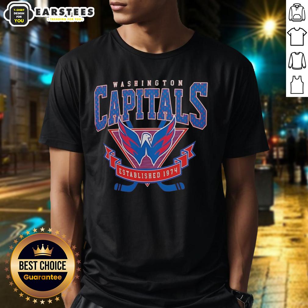 Hot Washington Capitals Nhl Established 1974 T-Shirt