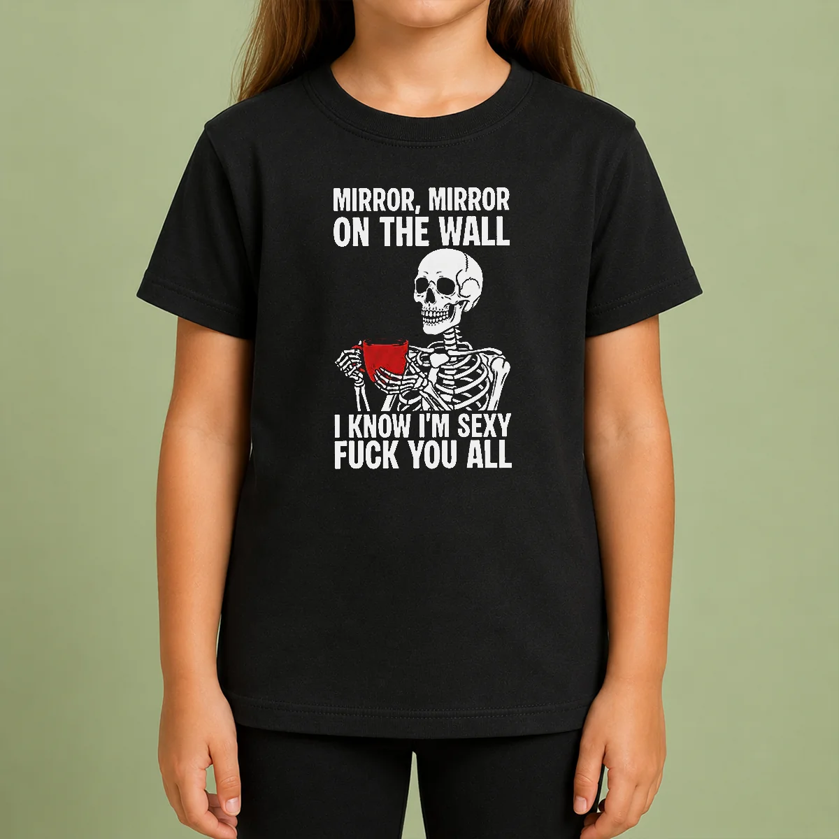 Nice Mirror Mirror On The Wall I Know Im Sexy Fck You All Shirt - Image 9
