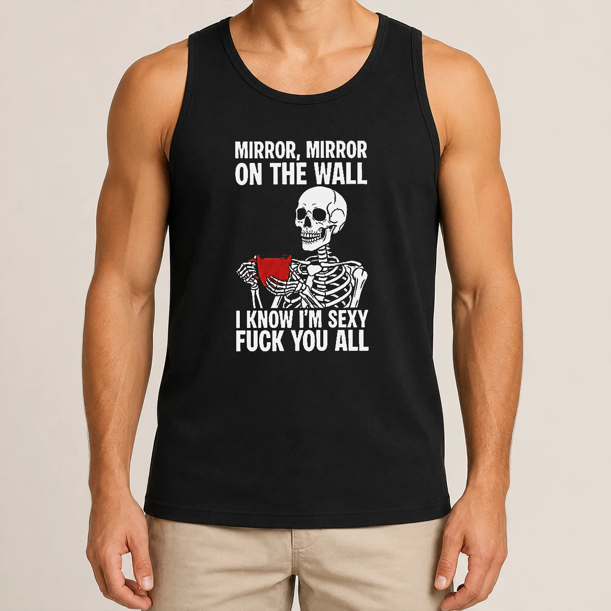 Nice Mirror Mirror On The Wall I Know Im Sexy Fck You All Shirt - Image 3