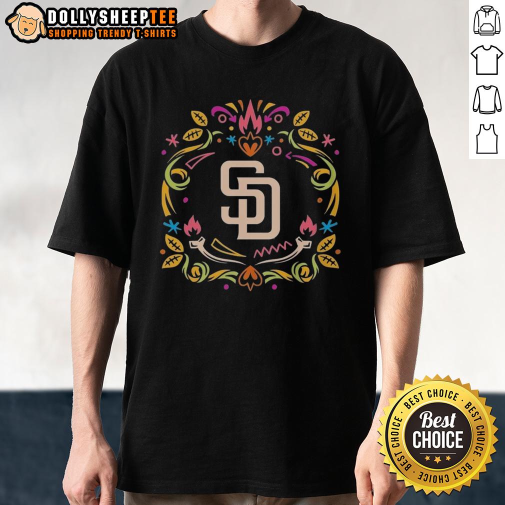 Pretty San Diego Padres Día De Los Muertos MLB Celebration T-Shirt