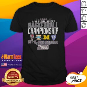 Original NCAA Division I Women's Basketball Championship 1st And 2nd Rounds March Madness 2026 T-Shirt