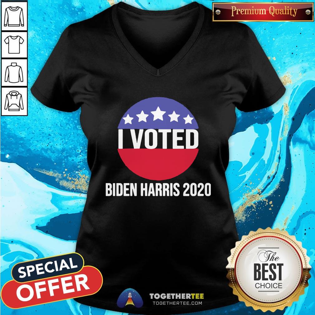 Awesome I Voted Biden Harris 2020 Shirt - Image 2