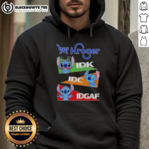 Alternative view of Top Stitch X Kroger IDK I Don't Know IDC I Don't Care IDGAF T-Shirt