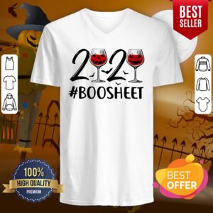 Alternative view of Premium 2020 Wine Halloween Boo Sheet Shirt