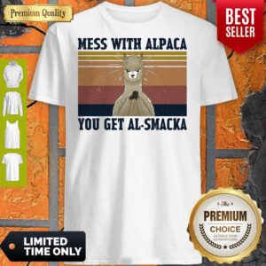 Official Mess With Alpaca You Get Al-Smacka Vintage Shirt