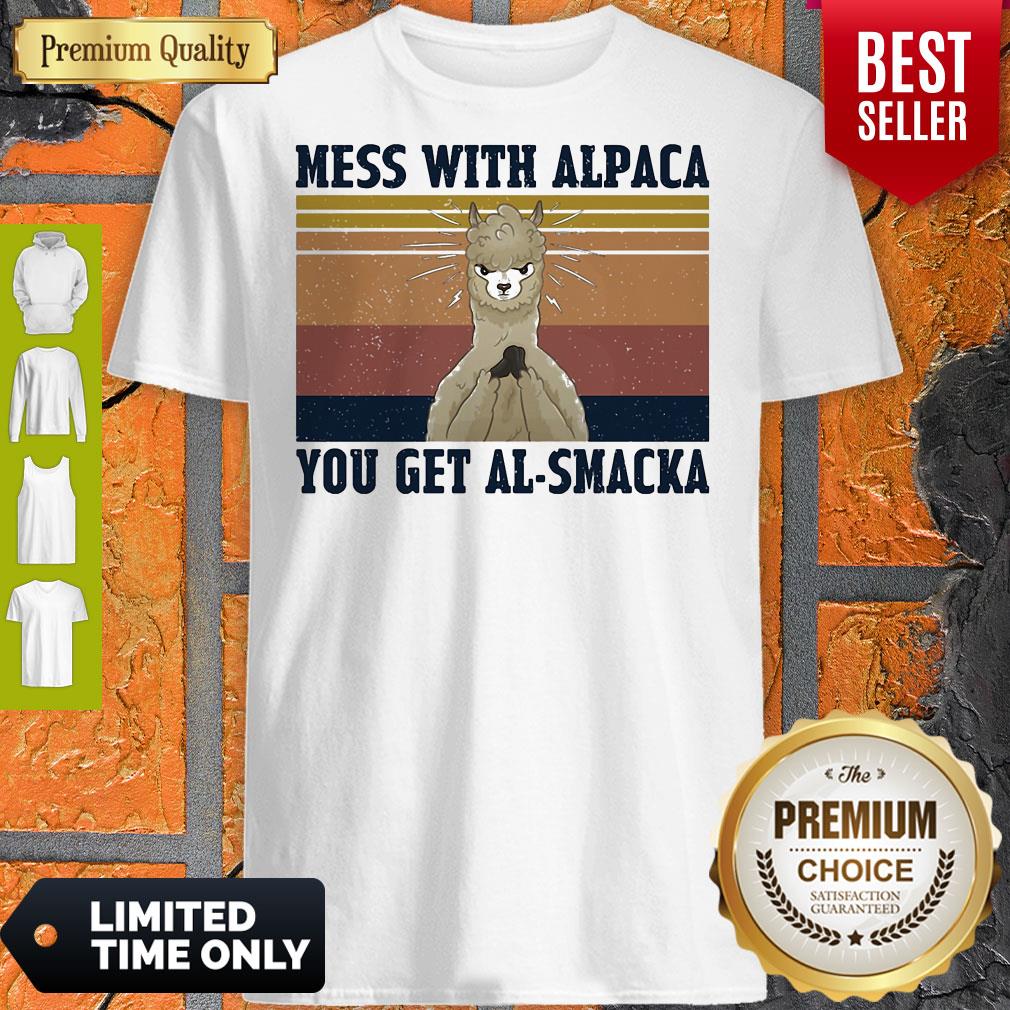 Official Mess With Alpaca You Get Al-Smacka Vintage Shirt