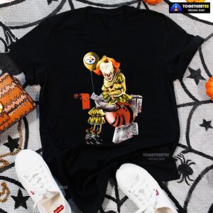 Pennywise Pittsburgh Steelers And Cincinnati Bengals Toilet T-Shirt
