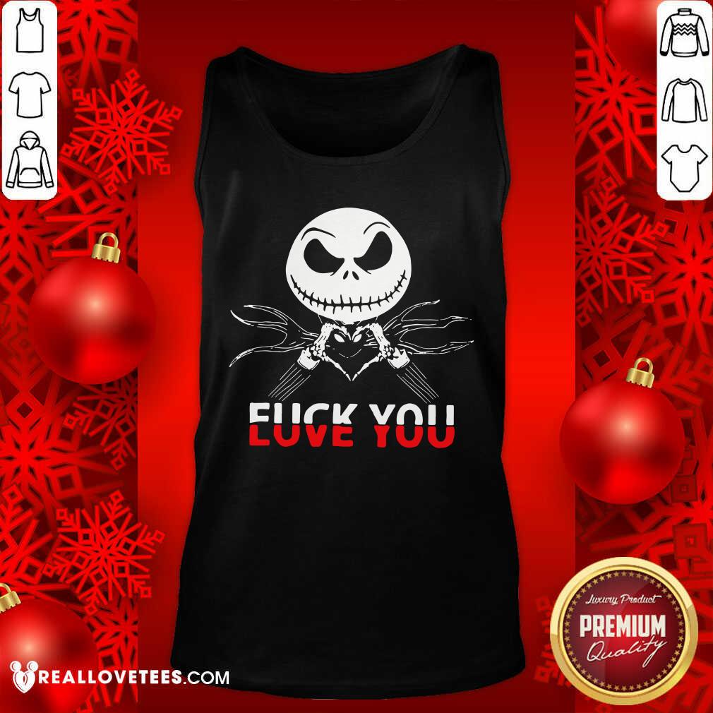 Important Jack Skeleton Fuck You Shirt - Image 2