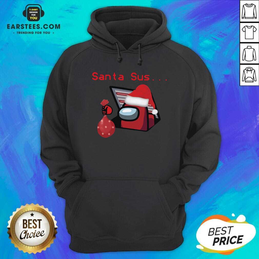 Funny Santa Sus Among Us Christmas Shirt - Image 5
