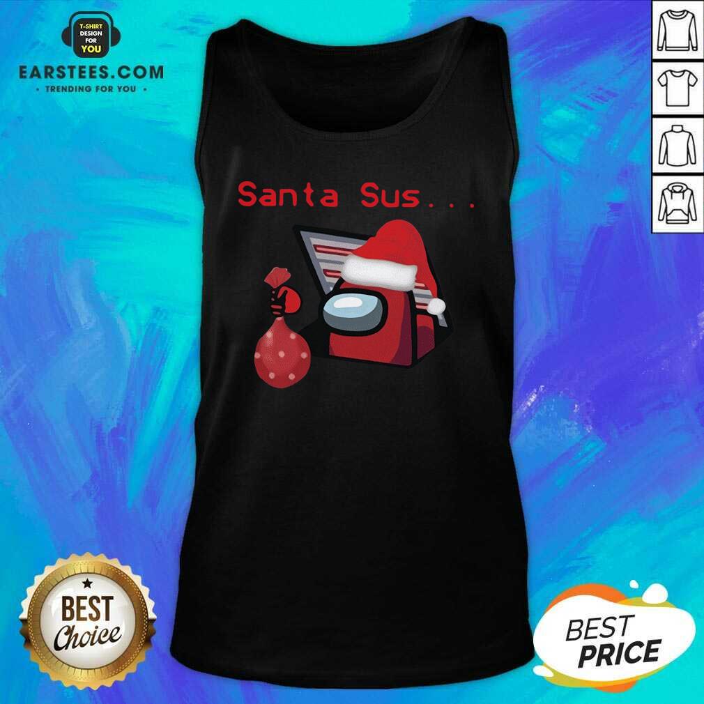 Funny Santa Sus Among Us Christmas Shirt - Image 3