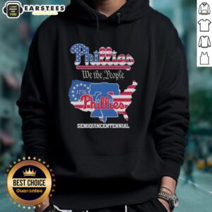 Alternative view of Good Philadelphia Phillies We The People Semiquincentennial T-Shirt