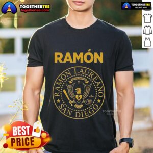 Original Ramón Laureano San Diego Baseball MLBPA T-Shirt