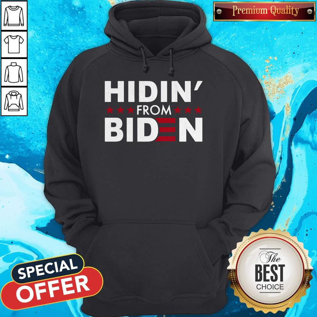 Awesome Hidin’ From Biden 2020 Vote Shirt - Image 5