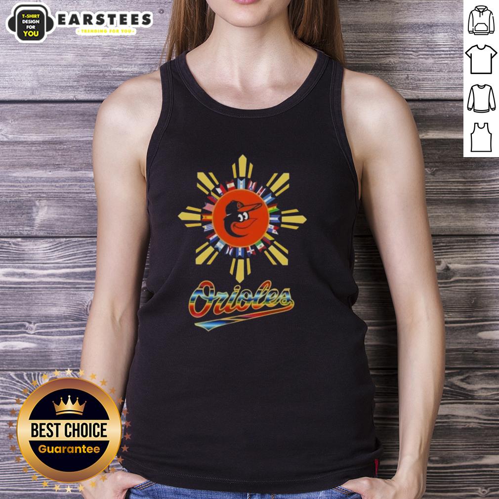 Awesome 2025 Baltimore Orioles Baseball X Hispanic T-Shirt - Image 4
