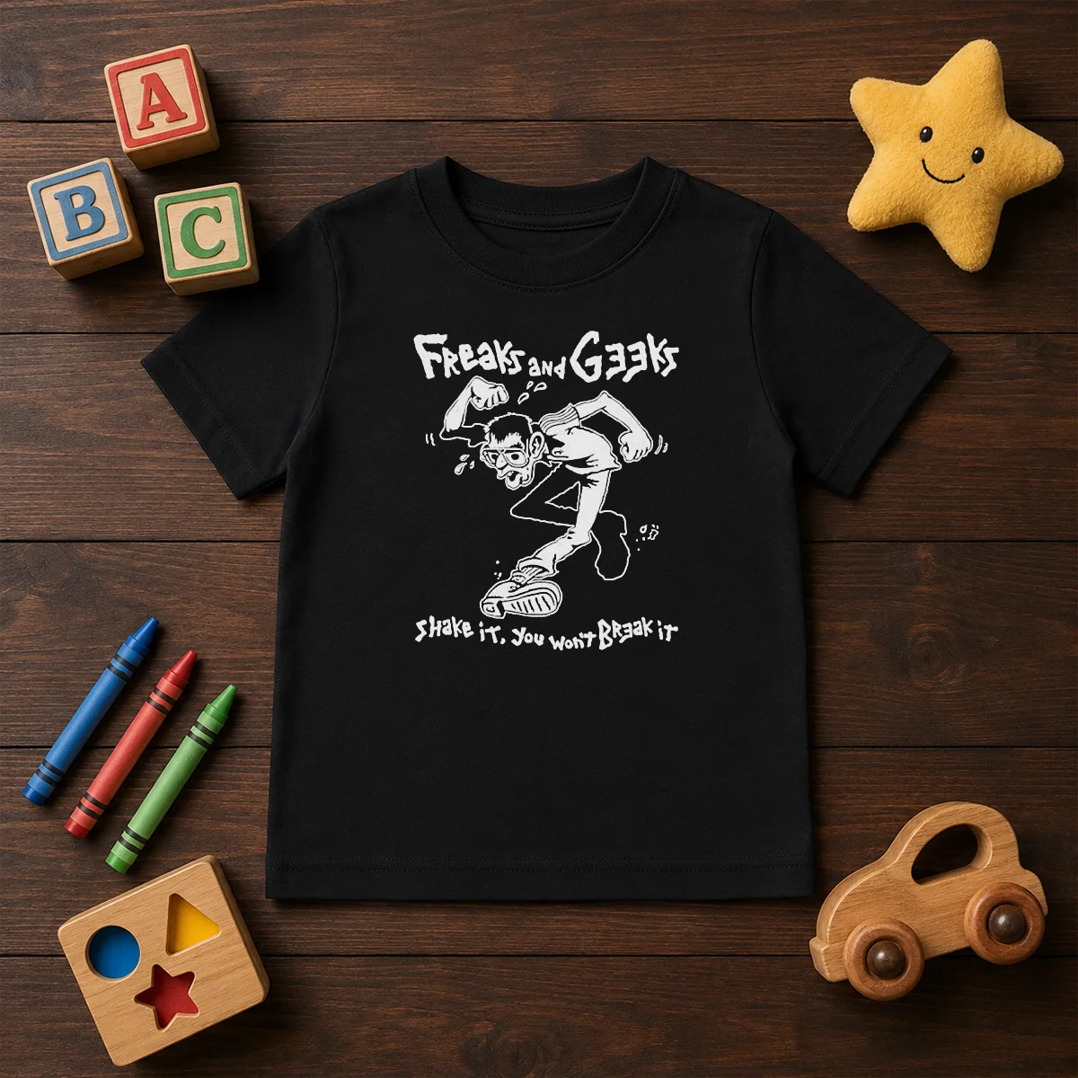 Awesome Freaks And Geeks Shake It You Wont Break It Shirt - Image 9